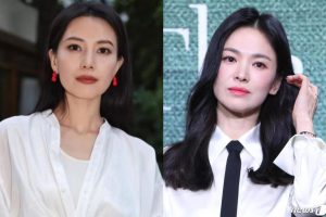 跟明星学穿搭——白衬衫+半身群，高级又洋气-muzimeixue